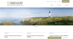 Desktop Screenshot of greenportfinancial.com