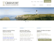 Tablet Screenshot of greenportfinancial.com